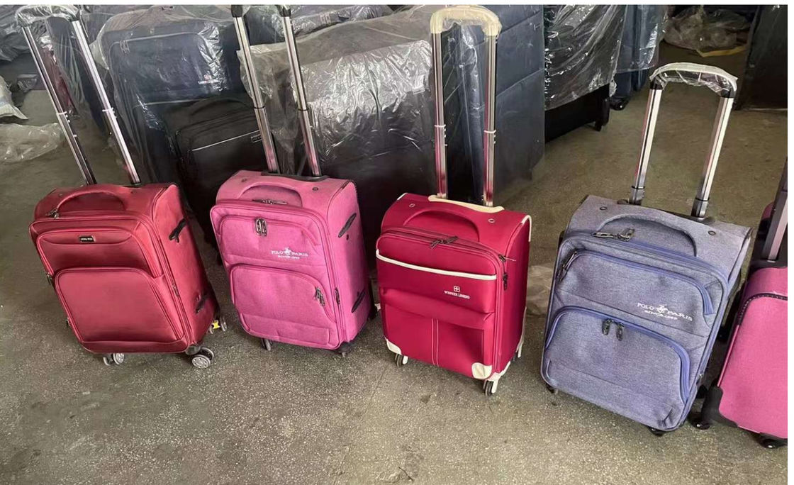 Paling Populer Hardside Carry On Baju Eva Baggage Set 4 Pcs Travel Trolley Pabrik Bagasi China