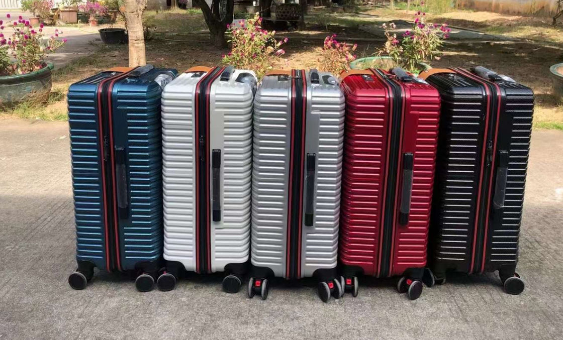 Promosi berkualitas tinggi Pria Perjalanan Aman Daya tahan Bisnis Bagasi Trolley Kasus Biaya-efektif ABS Bagasi Set