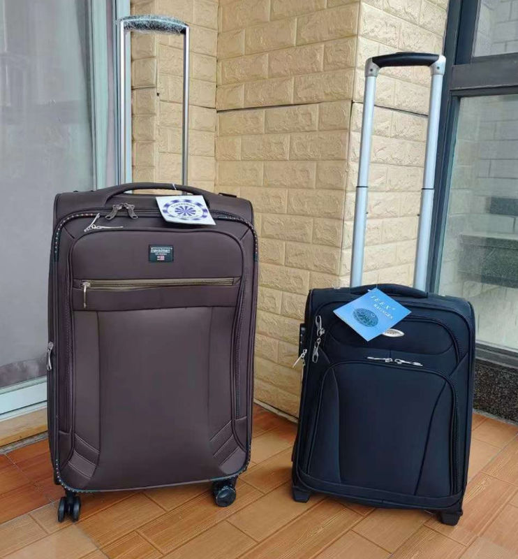 Tas Perjalanan Kain Lembut Trolley Custom Bagasi Vantage Soft Bag Bag Set