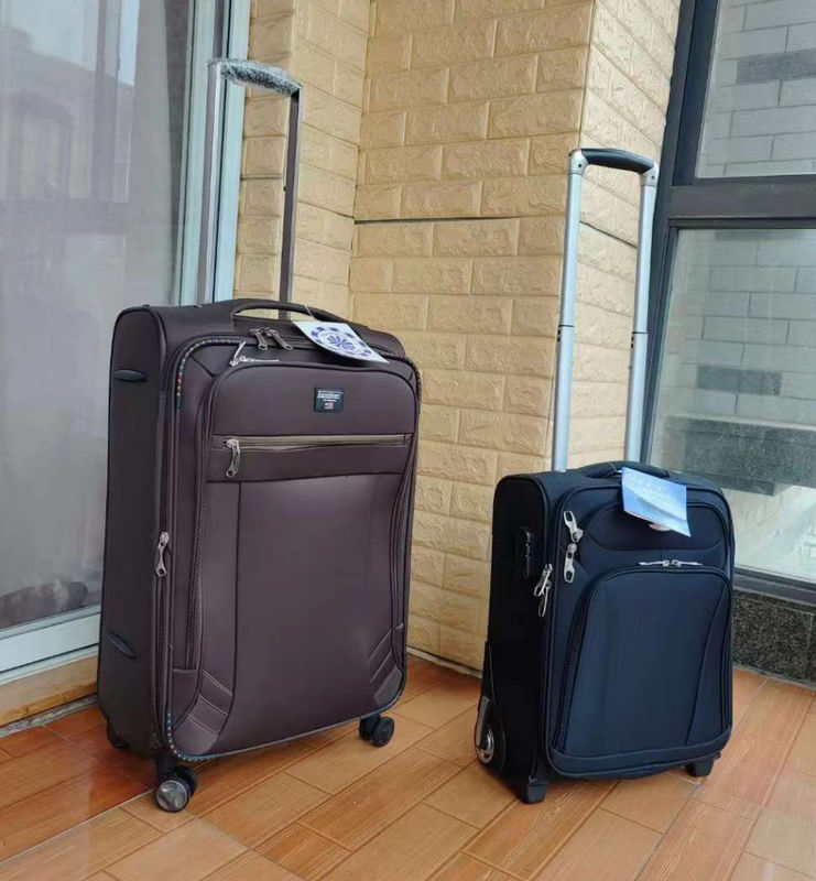 Tas Perjalanan Kain Lembut Trolley Custom Bagasi Vantage Soft Bag Bag Set