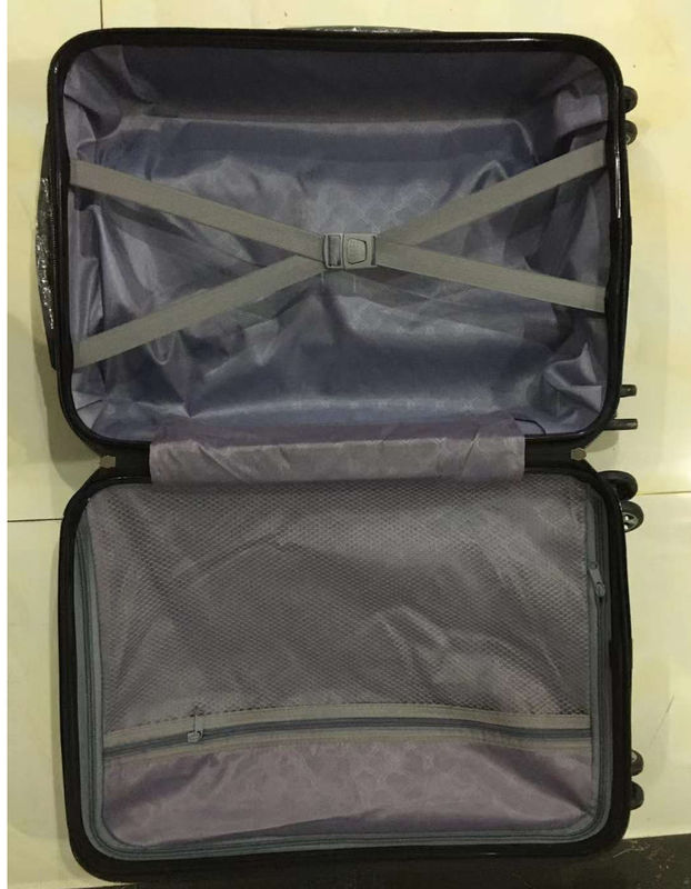 Desain Sederhana ABS Carry-On Trolley Spinner Caster Travel Suitcase Grosir Desainer Bagasi Set Untuk Perjalanan