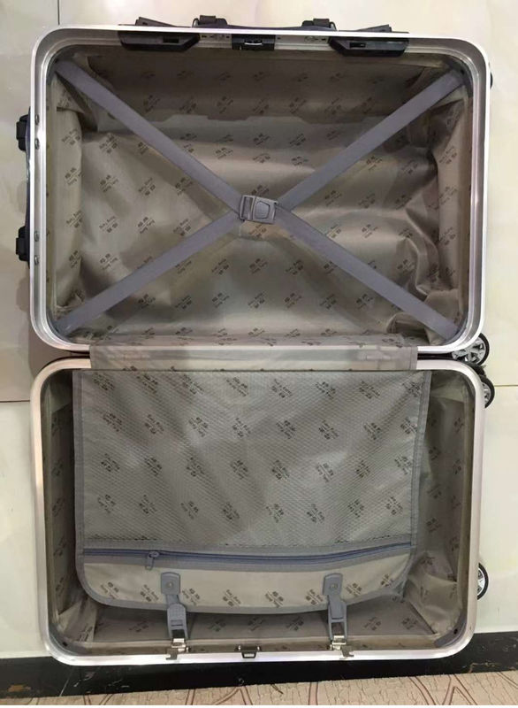 Custom Logo Kualitas Tinggi Fashion Keranjang Ringan Trolley Case Bagasi Tas Perjalanan Bawa Pada Bagasi