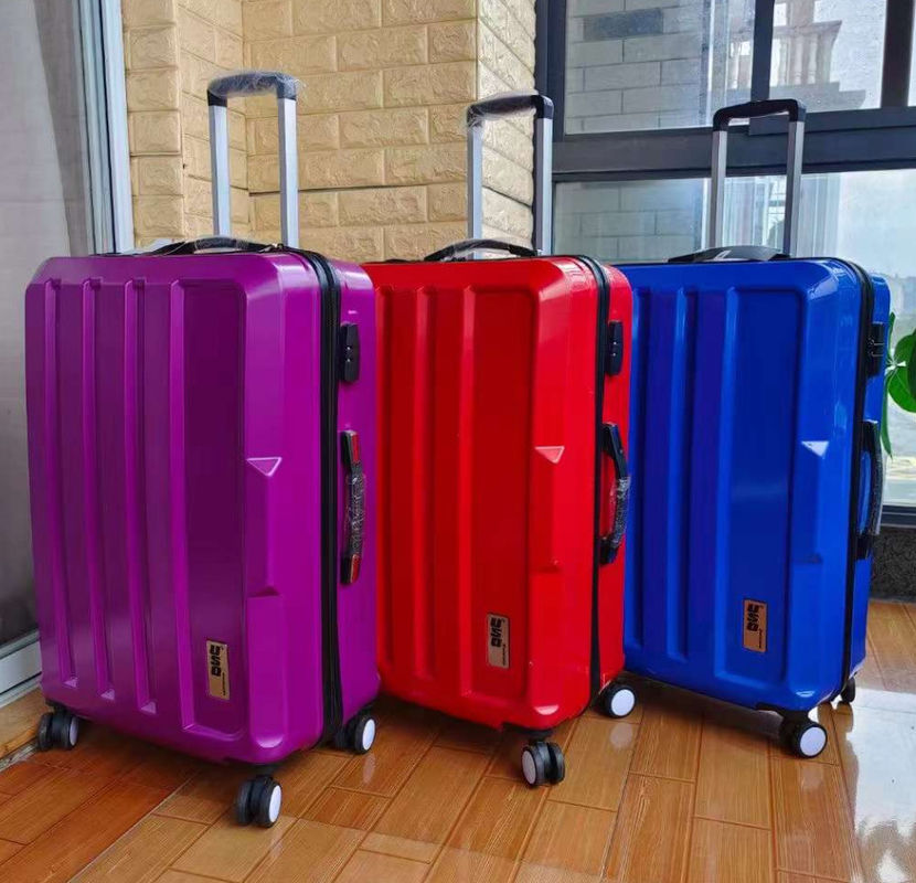 Set Bagasi LOGO Desainer Tas Perjalanan Logo Custom 3 Piece Hard Shell Travel Suitcase