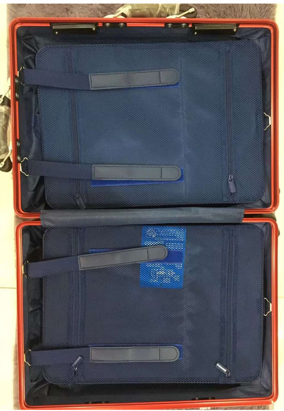 Produsen Pabrik Kapasitas Besar Penyedia Kerangka Aluminium Set koper 3 Piece Baggage Set Dengan Cup Hold