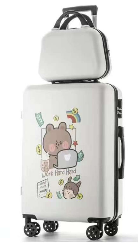 Anak-anak Pull Rod Baggage Fashion Kartun Siswa Sekolah Dasar Baru Penumpang Password Box Universal Wheel Factory