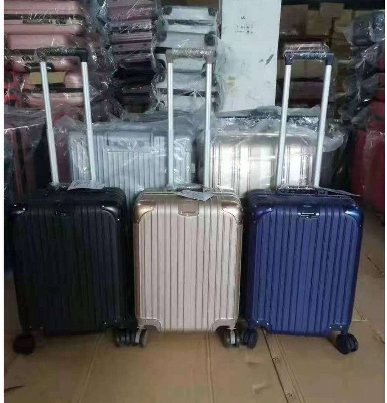New Latest Travel Suitcase ABS+PC Universal Wheel Zipper Trolley Box Dragging Leather Box Code Box Bagasi Grosir