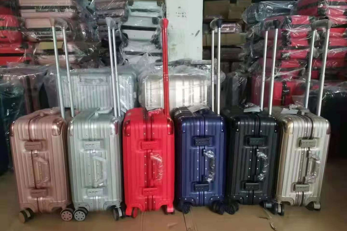 New Latest Travel Suitcase ABS+PC Universal Wheel Zipper Trolley Box Dragging Leather Box Code Box Bagasi Grosir