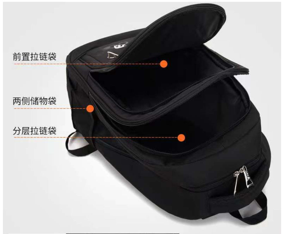 Kembali ke Pekerjaan Trending Desain Baru Logo Disesuaikan Polyester Lining Backpack Tas Pria
