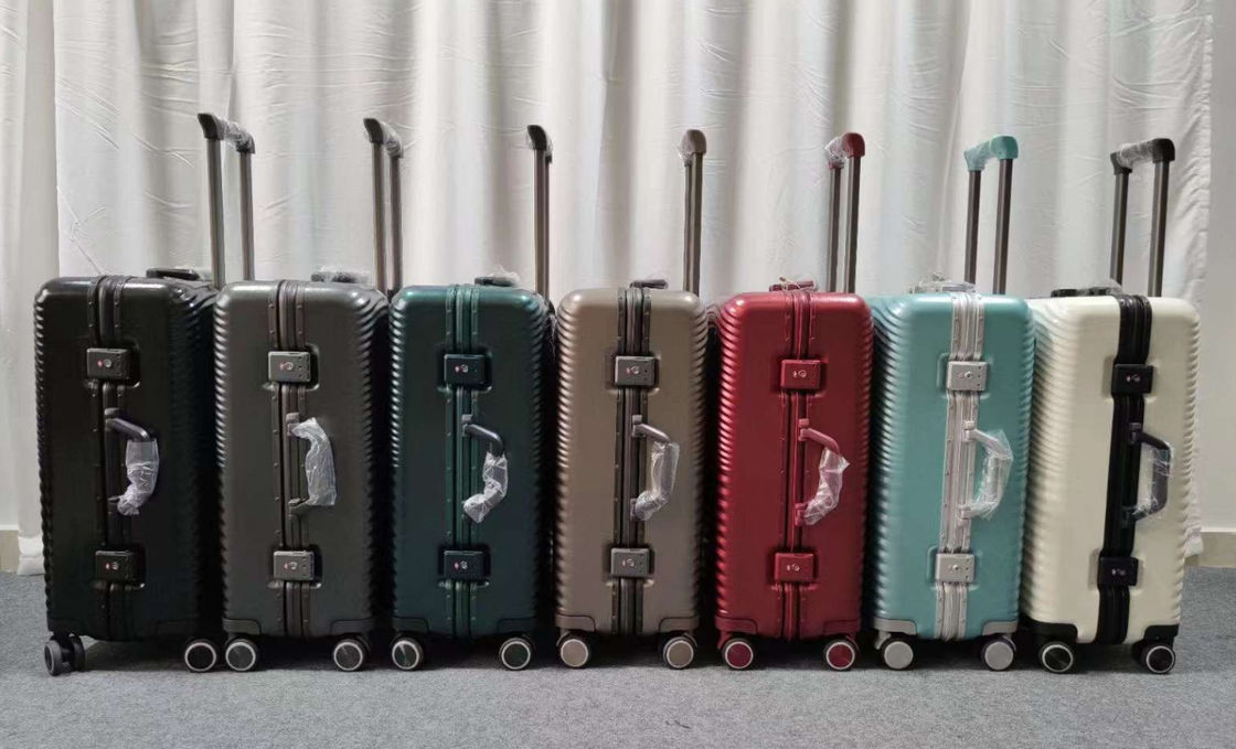 Warna Cerah ABS + PC Aluminium Handle Bagasi Harga Kualitas Tinggi Bagasi Terbaru Tas Trolley Hot Sell Perjalanan Bisnis Bagasi
