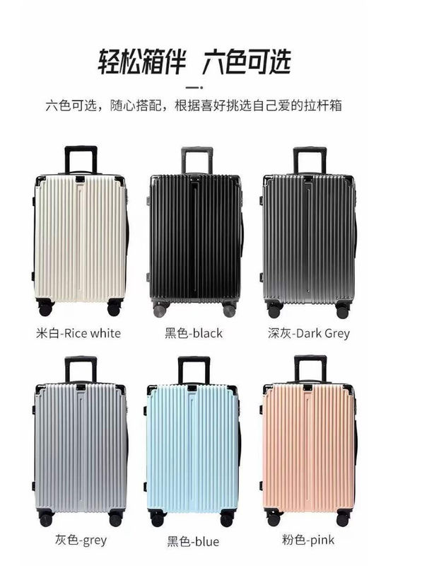 3 Pcs Kapasitas Besar Trolley Ringan Hard Shell Set koper Tas Perjalanan Sampel Bagasi 3pcs Set koper