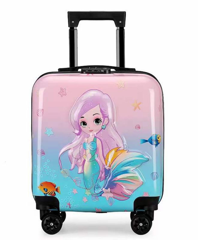 Pabrik Outlet 18 Inch 360 derajat Spinner Wheels Anak-anak Bagasi koper perjalanan untuk anak-anak