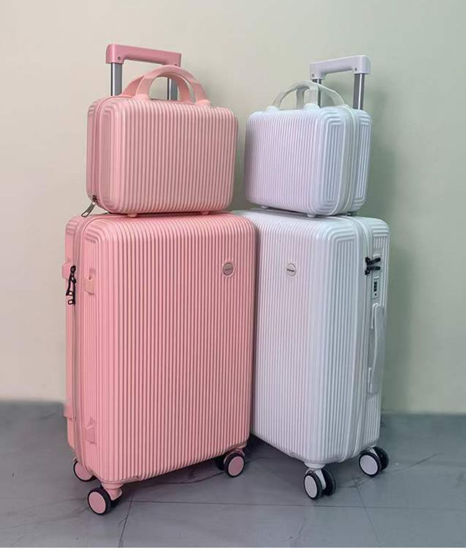 Grosir Disesuaikan Desain Baru Berkualitas Tinggi Ringan Pc Bagasi Trolley Travel Bagasi Set