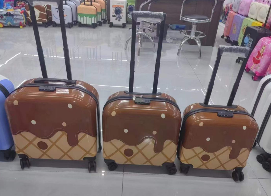 Kasus Trolley Anak-anak Kasus Papan Kartun Universal Roda Kata Sandi koper bisa mencetak Logo Pola Baju Anak-anak