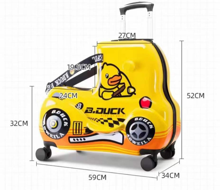 Tercetak Kasus Trolley Anak-anak lucu Kasus Trolley Anak-anak Bagasi Bersepeda Anak-anak Koper Untuk Anak Laki-laki Gadis Anak-anak Perjalanan Sekolah