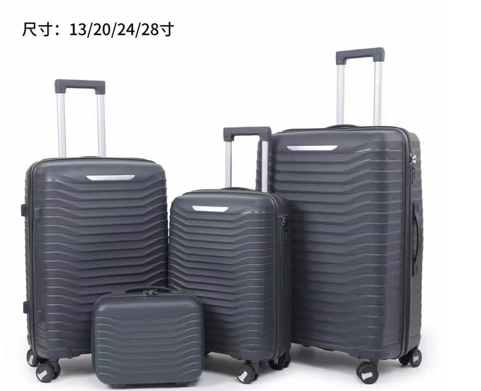 Pabrik Grosir Harga Terbaik Silent Wheels Unisex 3 Pcs Sets PP Bagasi Untuk Dijual