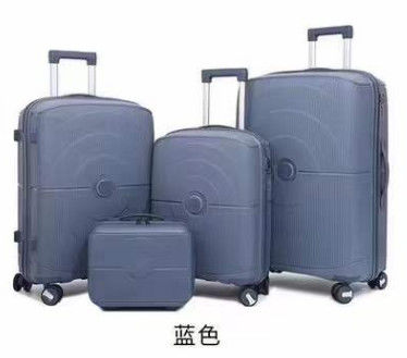 Pabrik Disuplai Custom Logo 4 Piece Pp Tas Bagasi Set Travel Bagasi Set Pp