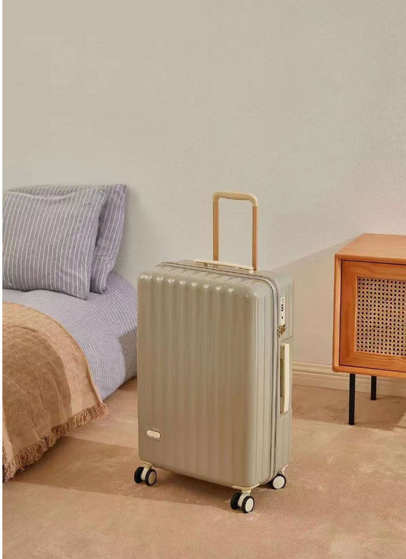 Unisex Rolling Baggage Cabin Holiday Suitcase Set Pasangan Perjalanan Anti-Jatuh Password Package Outing Bawa Pada Bagasi