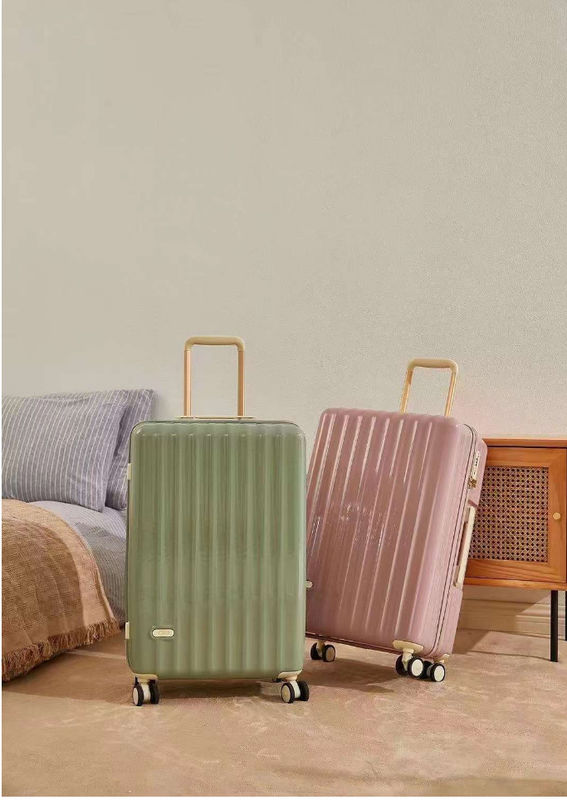 Unisex Rolling Baggage Cabin Holiday Suitcase Set Pasangan Perjalanan Anti-Jatuh Password Package Outing Bawa Pada Bagasi