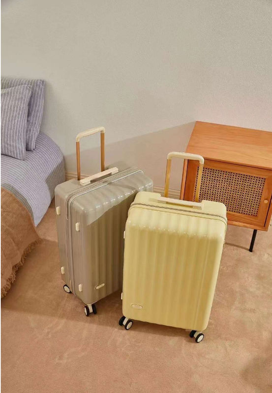 Unisex Rolling Baggage Cabin Holiday Suitcase Set Pasangan Perjalanan Anti-Jatuh Password Package Outing Bawa Pada Bagasi