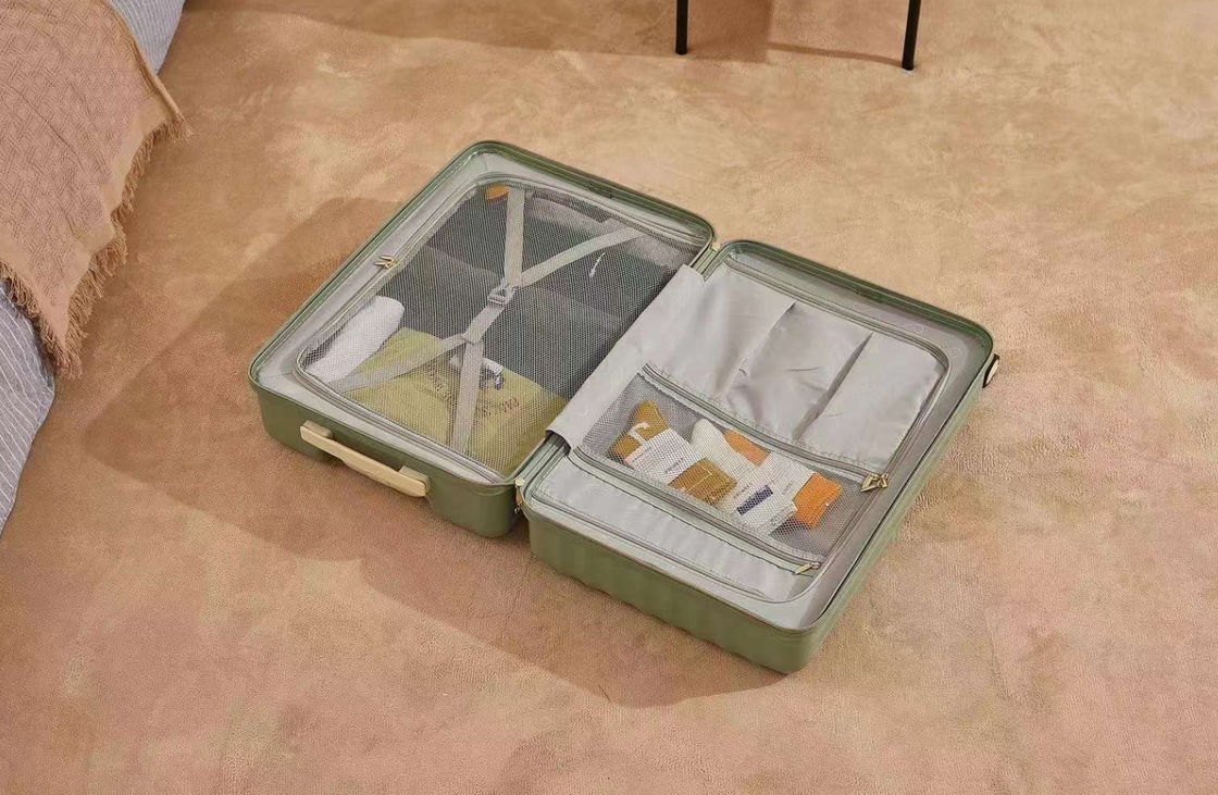 Unisex Rolling Baggage Cabin Holiday Suitcase Set Pasangan Perjalanan Anti-Jatuh Password Package Outing Bawa Pada Bagasi