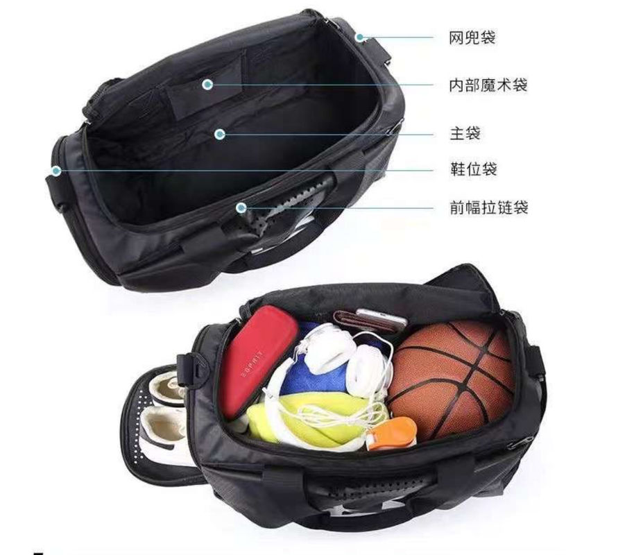 Besar Waterproof Olahraga Dry Duffel Bag 100% bahan daur ulang Etika buatan tangan Waterproof