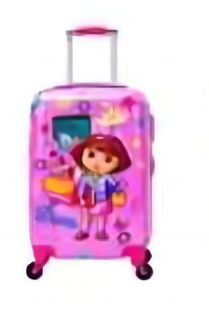 Pabrik grosir kustom anak-anak bagasi trolley ringan kasus untuk siswa sekolah dasar universal roda kartun