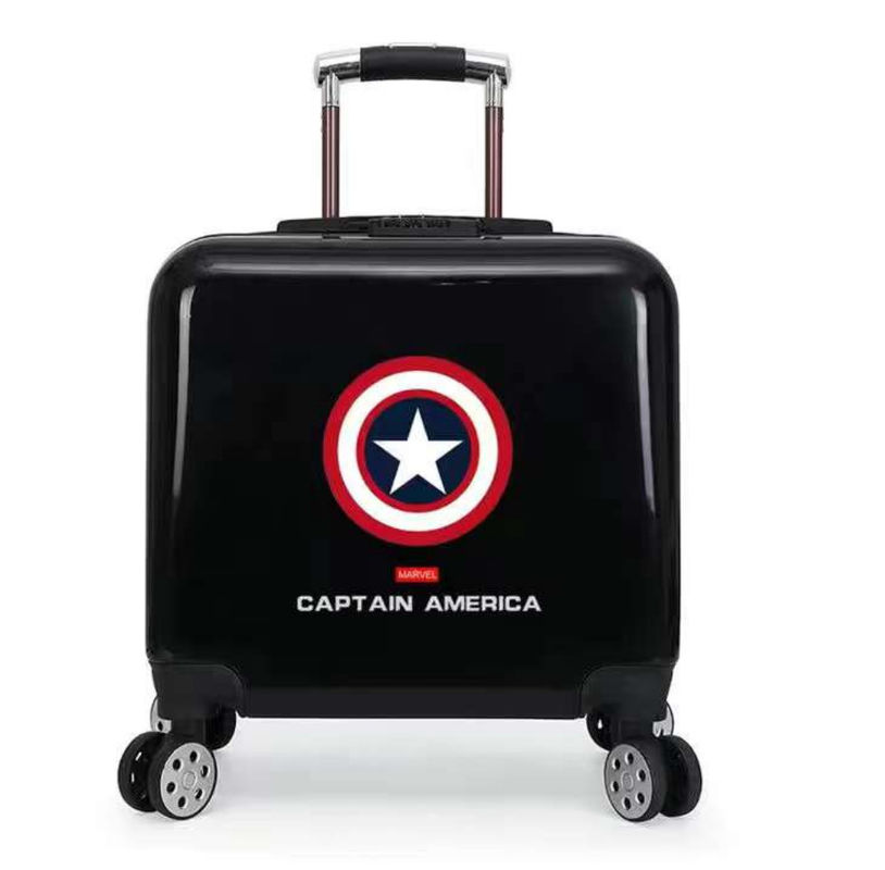Grosir 18 inci ABS + PC Sesuai Carry On Kids Travel Suitcase Anak-anak Trolley Baggage Bag