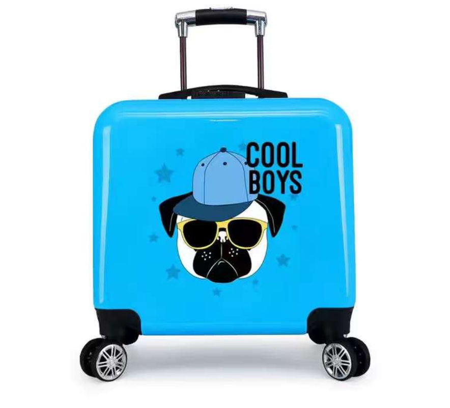 ABS PC Bagasi Hard Shell Printed Suitcase Travel Bagasi Bagasi untuk Anak-anak atau Anak-anak