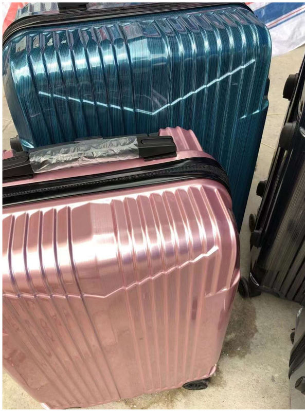 Supplier Murah Grosir Custom ABS Trolley Tas Set 3pcs Ringan Travel Trolley Bagasi Dengan Kunci TSA