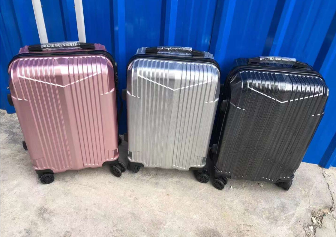 Supplier Murah Grosir Custom ABS Trolley Tas Set 3pcs Ringan Travel Trolley Bagasi Dengan Kunci TSA