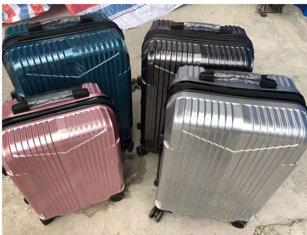 Supplier Murah Grosir Custom ABS Trolley Tas Set 3pcs Ringan Travel Trolley Bagasi Dengan Kunci TSA