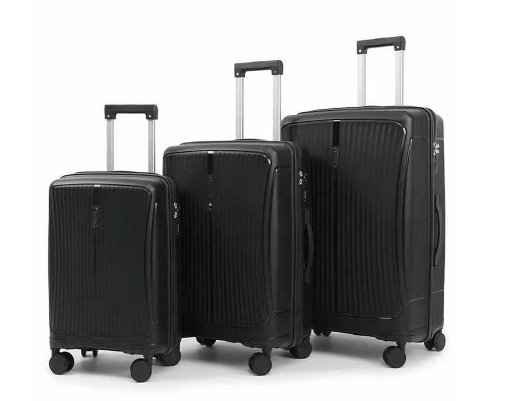 Original Factory 20 Inch PC Travel Trolley Tas Bagasi Koper Bisnis Mewah Bagasi Dengan 4 Roda Disesuaikan