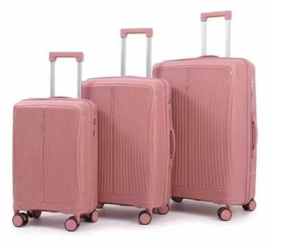 3 Piece PP Baggage Bags Set Pabrik Grosir PP Bagasi Perjalanan Kualitas Tinggi Bagasi Trolley Perjalanan tahan lama Goresan