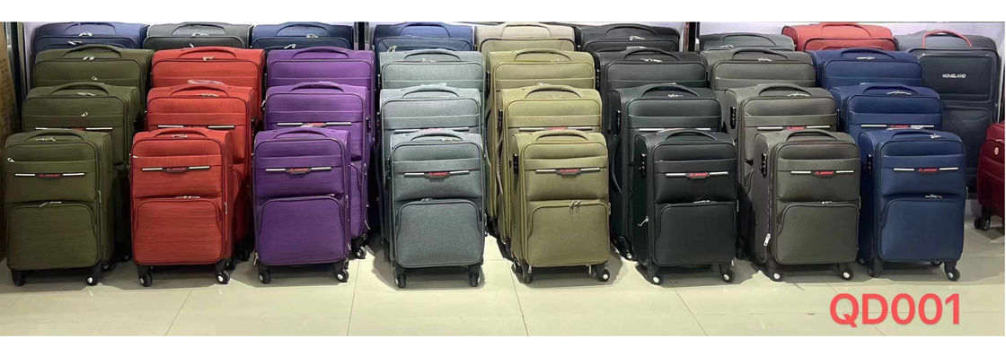 Harga yang wajar Desain baru Unisex dalam satu Oxford Kain tahan lama Travel Trolley koper dengan Spinner Caster