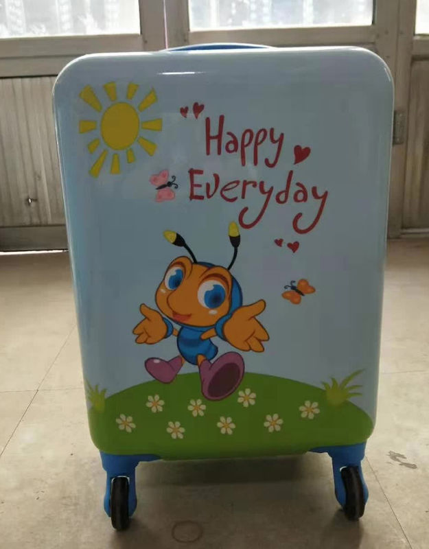 Grosir Kualitas Tinggi Waterproof 18 Inch Karakter Kartun Anak-anak Bagasi Trolley koper untuk perjalanan